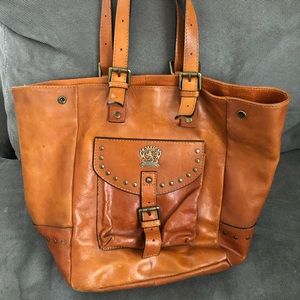 Pratesi Firenze genuine Italian leather shoulder bag. Only 2 years old!